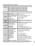 Preview for 139 page of Samsung HMX-H200BP (Spanish) Manual Del Usuario