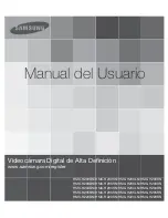 Preview for 1 page of Samsung HMX-H203BN Manual Del Usuario