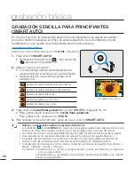 Preview for 46 page of Samsung HMX-H203BN Manual Del Usuario