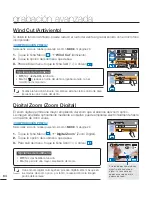 Preview for 72 page of Samsung HMX-H203BN Manual Del Usuario