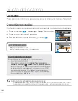 Preview for 96 page of Samsung HMX-H203BN Manual Del Usuario