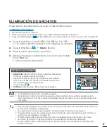 Preview for 105 page of Samsung HMX-H203BN Manual Del Usuario