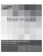 Preview for 1 page of Samsung HMX-H205BN Manual Del Usuario