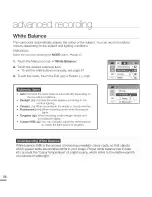 Preview for 64 page of Samsung HMX-H205BP User Manual