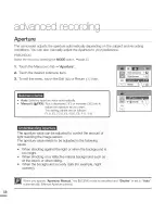 Preview for 66 page of Samsung HMX-H205BP User Manual