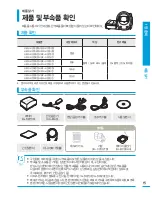 Preview for 15 page of Samsung HMX-H300BD (Korean) User Manual