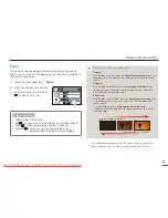 Предварительный просмотр 61 страницы Samsung HMX-H300BP User Manual