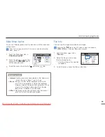 Предварительный просмотр 69 страницы Samsung HMX-H300BP User Manual