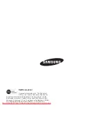 Предварительный просмотр 119 страницы Samsung HMX-H300BP User Manual