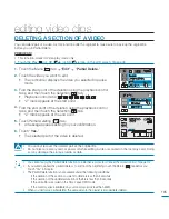 Предварительный просмотр 109 страницы Samsung HMX-M20 User Manual