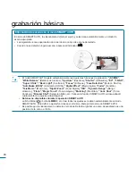 Preview for 46 page of Samsung HMX-M20BN Manual Del Usuario