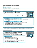 Preview for 62 page of Samsung HMX-M20BN Manual Del Usuario