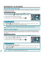 Preview for 82 page of Samsung HMX-M20BN Manual Del Usuario