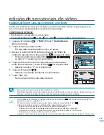 Preview for 105 page of Samsung HMX-M20BN Manual Del Usuario