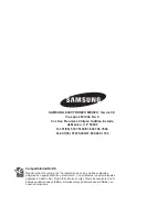 Preview for 143 page of Samsung HMX-M20BN Manual Del Usuario