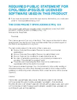 Preview for 1 page of Samsung HMX-M20BN Software Manual