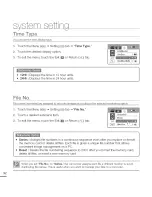 Preview for 26 page of Samsung HMX-M20BN User Manual