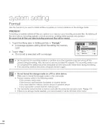 Preview for 32 page of Samsung HMX-M20BN User Manual