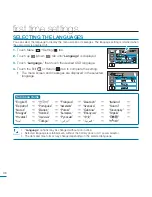 Предварительный просмотр 34 страницы Samsung HMX-M20BP User Manual