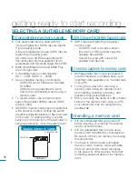 Предварительный просмотр 36 страницы Samsung HMX-M20BP User Manual