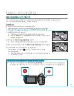 Предварительный просмотр 41 страницы Samsung HMX-M20BP User Manual