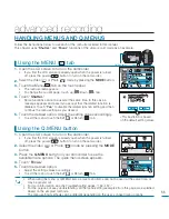 Предварительный просмотр 55 страницы Samsung HMX-M20BP User Manual