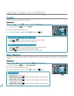 Предварительный просмотр 62 страницы Samsung HMX-M20BP User Manual