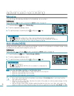 Предварительный просмотр 76 страницы Samsung HMX-M20BP User Manual