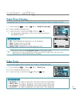 Предварительный просмотр 91 страницы Samsung HMX-M20BP User Manual