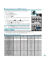 Preview for 61 page of Samsung HMX-R10 User Manual