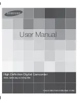 Samsung HMX-S10 User Manual preview