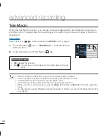 Preview for 86 page of Samsung HMX-S10 User Manual