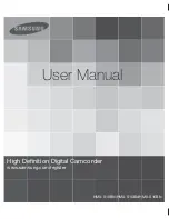 Preview for 1 page of Samsung HMX-S10BN User Manual