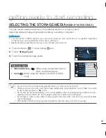 Preview for 41 page of Samsung HMX-S10BN User Manual