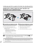 Preview for 38 page of Samsung HMX-S15BN Manual Del Usuario