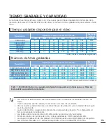 Preview for 41 page of Samsung HMX-S15BN Manual Del Usuario