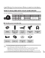 Preview for 17 page of Samsung HMX-S15BP User Manual