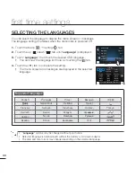 Preview for 36 page of Samsung HMX-S15BP User Manual