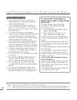 Preview for 40 page of Samsung HMX-S15BP User Manual