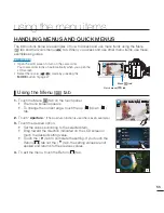 Preview for 61 page of Samsung HMX-S15BP User Manual