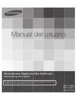 Samsung HMX-T10BN (Spanish) Manual Del Usuario preview