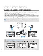 Предварительный просмотр 46 страницы Samsung HMX-T10BN (Spanish) Manual Del Usuario