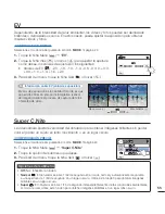 Предварительный просмотр 61 страницы Samsung HMX-T10BN (Spanish) Manual Del Usuario