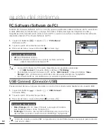 Предварительный просмотр 88 страницы Samsung HMX-T10BN (Spanish) Manual Del Usuario