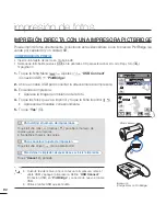 Предварительный просмотр 98 страницы Samsung HMX-T10BN (Spanish) Manual Del Usuario