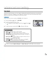 Предварительный просмотр 59 страницы Samsung HMX-T10BN User Manual