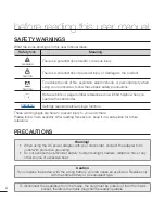 Preview for 2 page of Samsung HMX-T10BP User Manual