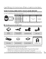 Preview for 17 page of Samsung HMX-T10BP User Manual