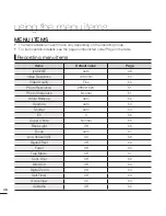 Preview for 52 page of Samsung HMX-T10BP User Manual