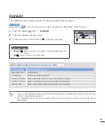 Preview for 73 page of Samsung HMX-T10BP User Manual